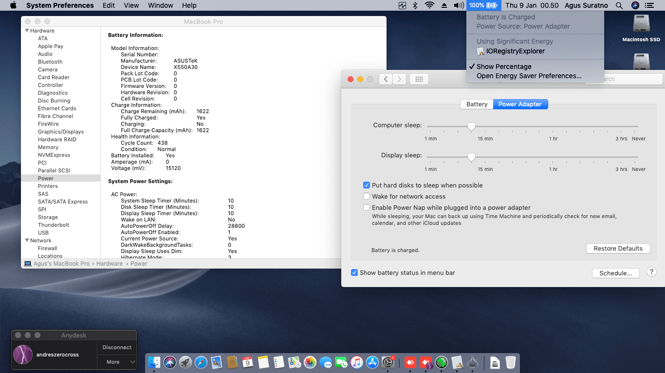 Asus A450CC WX154D [Intel HD 4000] 6
